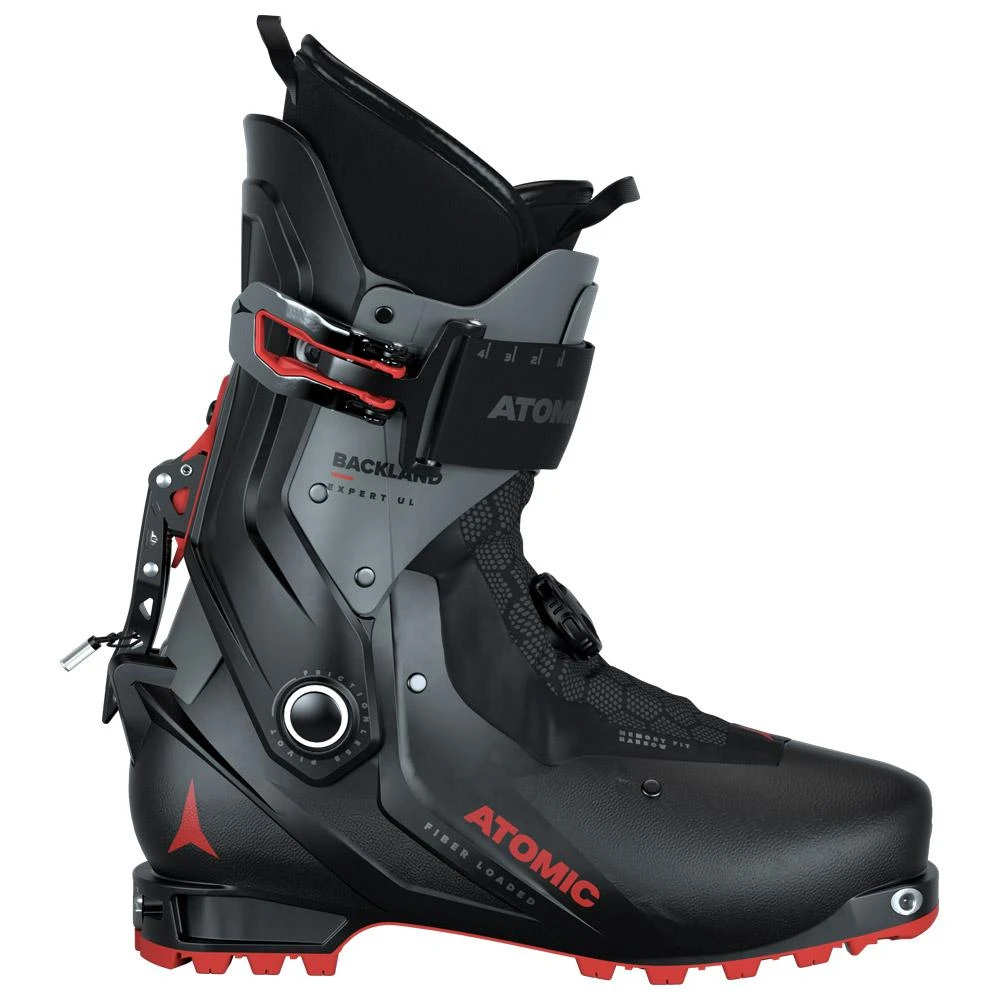 Chaussures De Ski Randonnée Atomic Backland Expert Ul Black Grey Red 1 Chaussures De Ski Randonnée Atomic Backland Expert Ul Black Grey Red