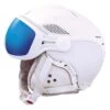 Casque Visière Diezz Louna2 Edition Leather White Activilux Ml Blue Cat 1-3