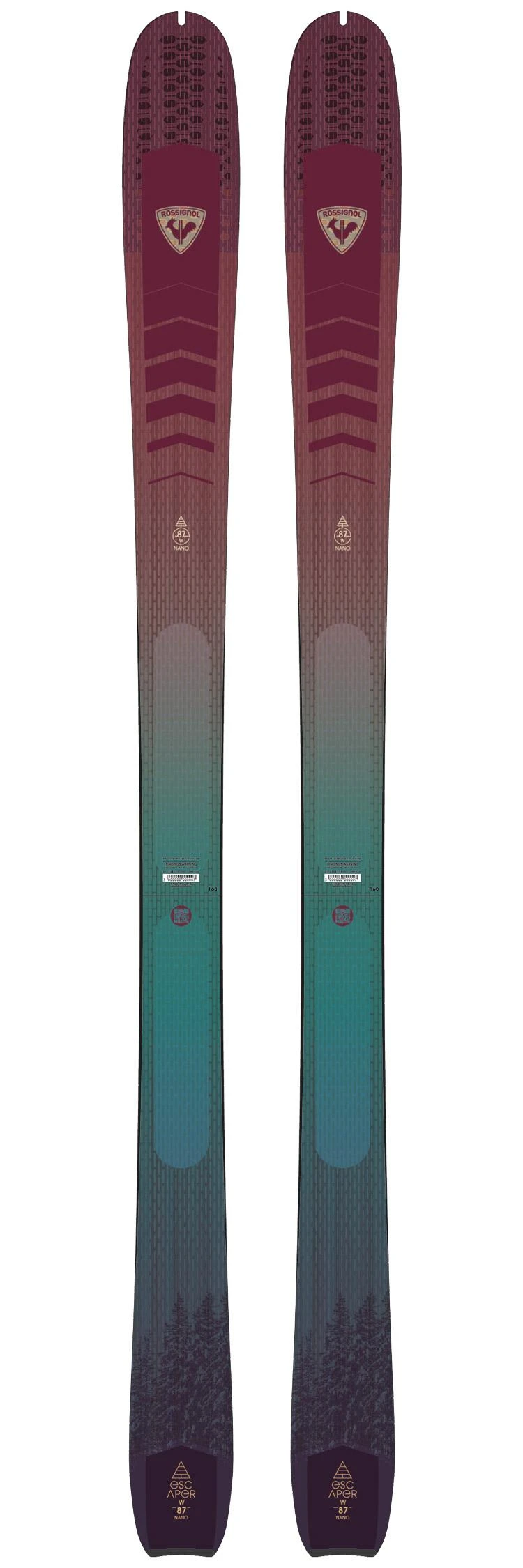 Ski Rossignol Escaper W 87 Nano 1 Ski Rossignol Escaper W 87 Nano