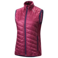Veste Sans Manche Loffler W Vest Pl60 Burgundy