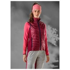 Veste Sans Manche Loffler W Vest Pl60 Burgundy -Matériel De Ski Soldes 4ef0fa35d7ff6412f8dd2f40d900a813576a669b H23LOFFTTH2254996 4