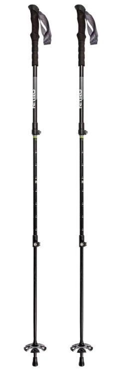 Bâton Nitro Telescoping Poles Black-Grey-Green