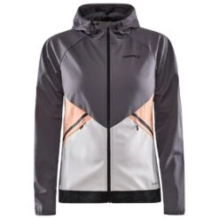 Veste Nordique Craft Glide Hood Jkt W Granite Ash