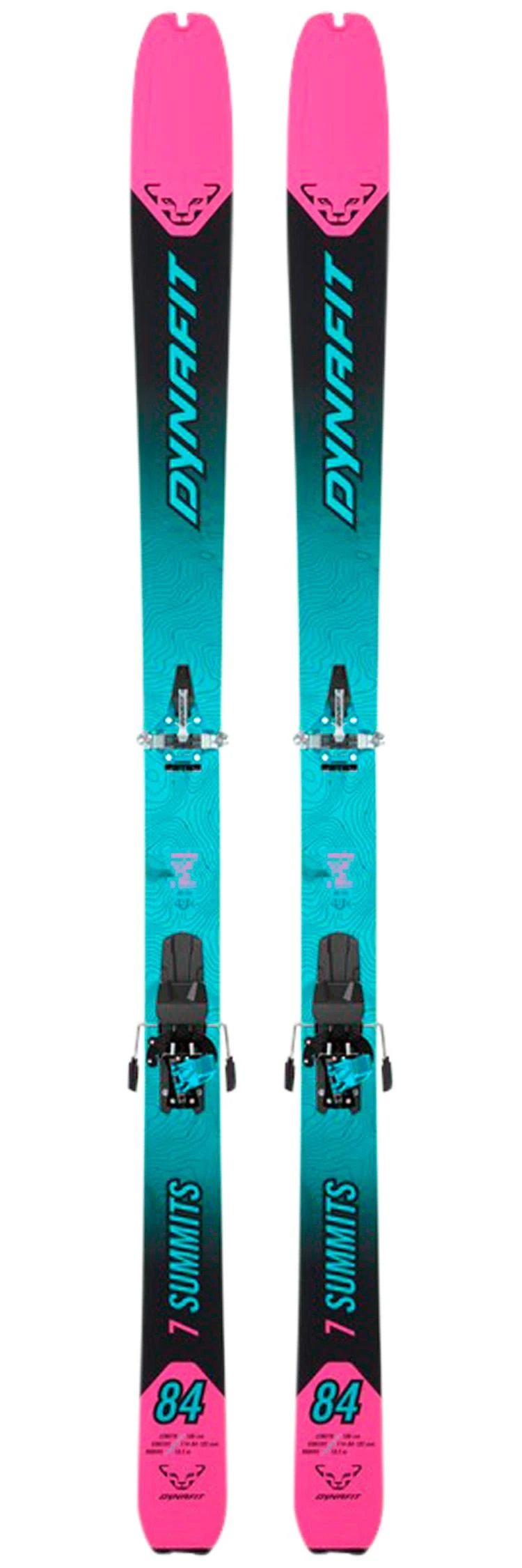 Kit Ski Dynafit Seven Summits W + Fixations Radical + Peaux 1 Kit Ski Dynafit Seven Summits W + Fixations Radical + Peaux