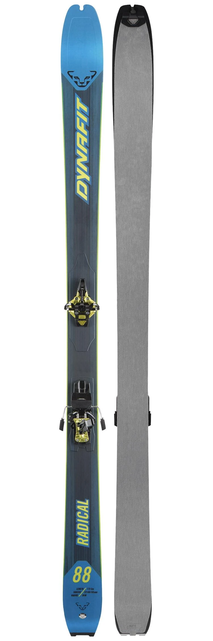 Kit Ski Dynafit Radical 88 + Speed Radical + Peaux De Phoque 1 Kit Ski Dynafit Radical 88 + Speed Radical + Peaux De Phoque