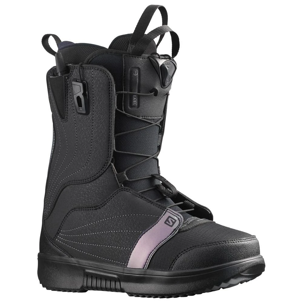Boots Salomon Pearl Black Royal Lila 1 Boots Salomon Pearl Black Royal Lila