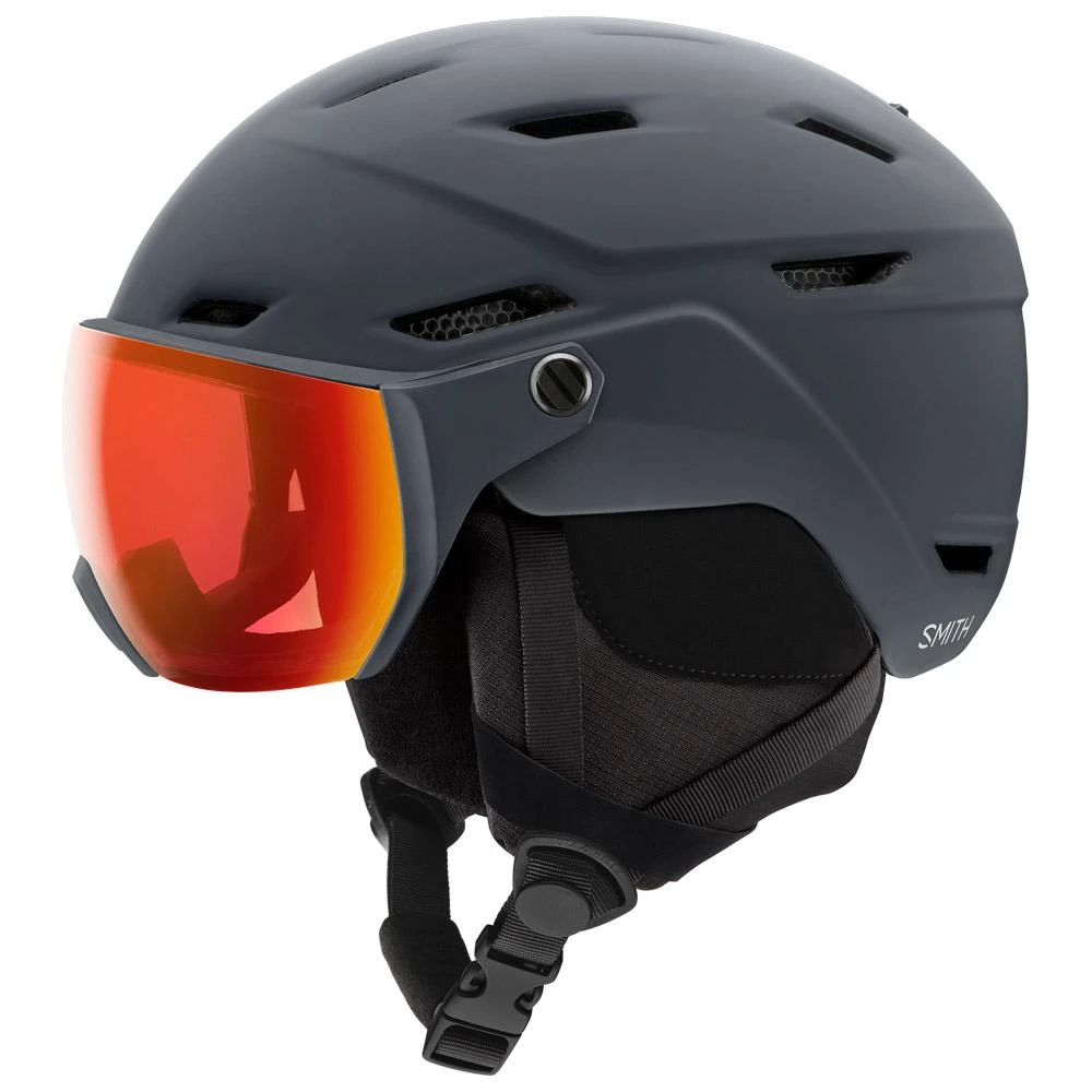 Casque Visière Smith Survey Matte Charcoal Chromapop Everyday Red Mirror 1 Casque Visière Smith Survey Matte Charcoal Chromapop Everyday Red Mirror