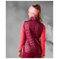 Veste Sans Manche Loffler W Vest Pl60 Burgundy -Matériel De Ski Soldes 9462a696c57f906db88de4a9bf9634bd38d62c7f H23LOFFTTH2254996 5