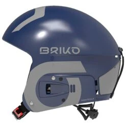 Casque Briko Vulcano Fis 6.8 Junior Shiny Metallic Blue